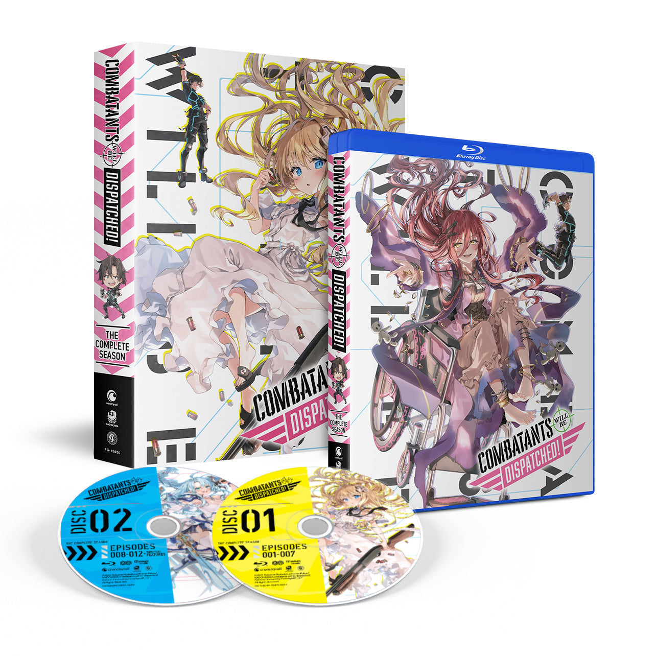 Combatants Will Be Dispatched! - The Complete Season - Limited Edtion - Blu-ray & DVD image count 1