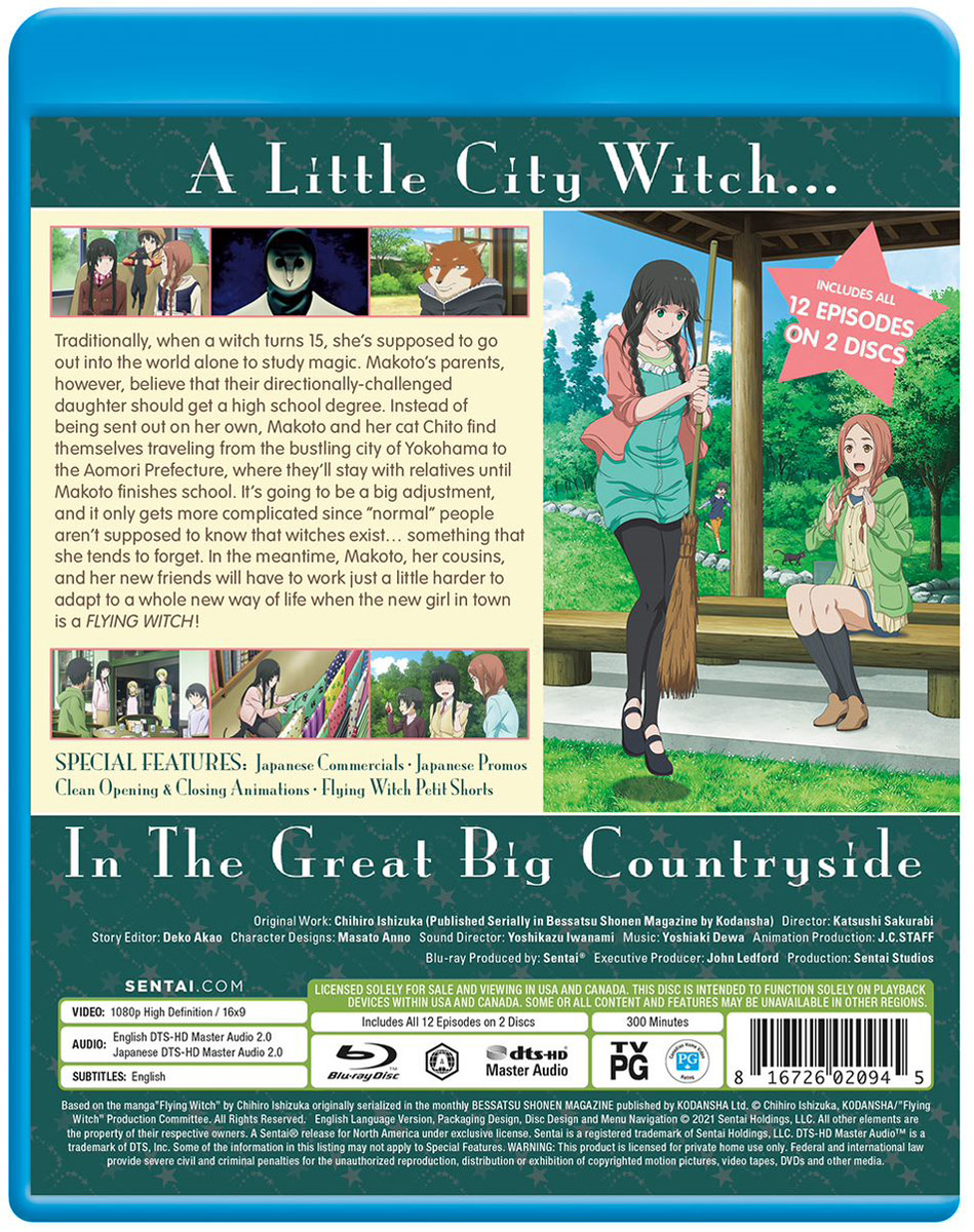 Flying Witch Blu-ray | Crunchyroll Store