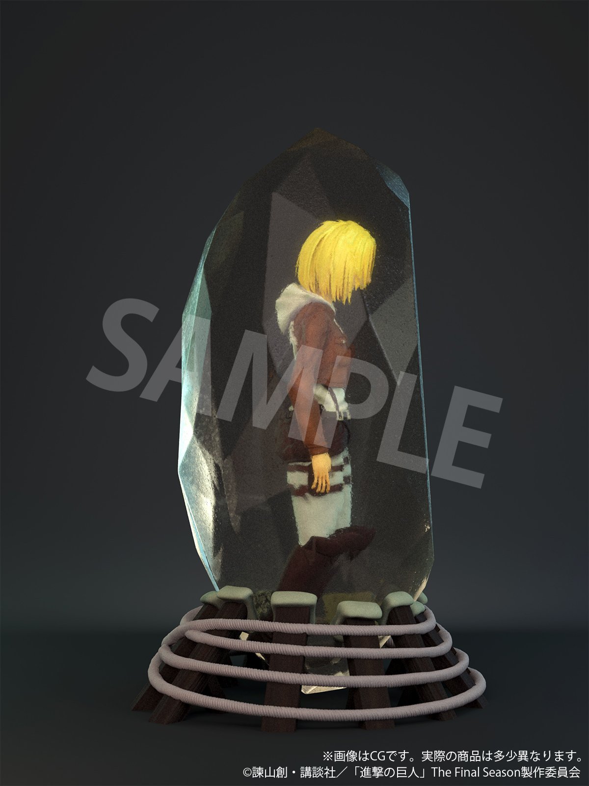 Attack on Titan - Annie Leonhart 3D Crystal Figure image count 6