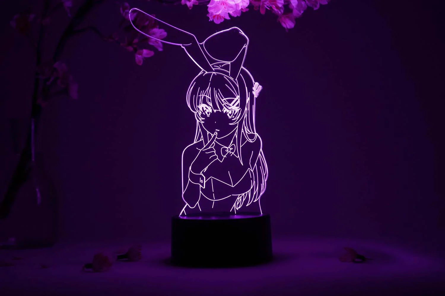 Rascal Does Not Dream of Bunny Girl Senpai - Bunny Girl Bust Otaku Lamp image count 6