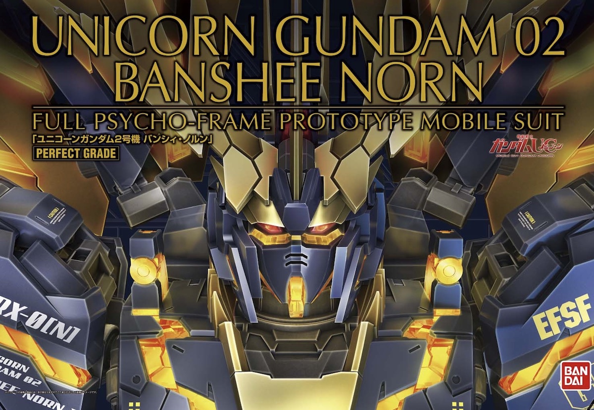 Unicorn Gundam 02 Banshee Norn Mobile Suit Gundam PG 1/60 Model Kit image count 7