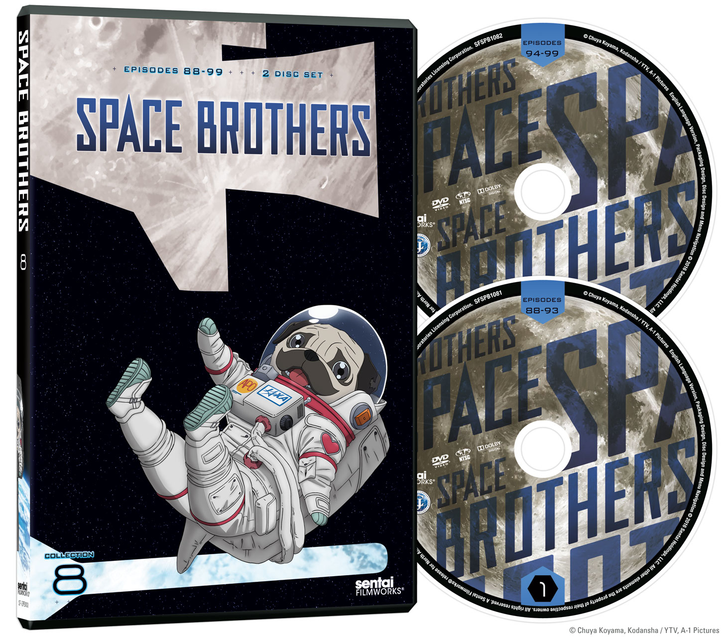 Space Brothers Collection 8 DVD | Crunchyroll Store