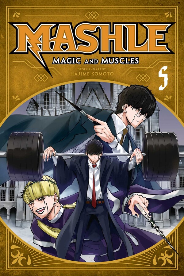 Mashle Magic and Muscles Manga volumes 3-5
