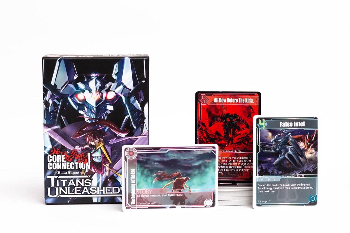 Core Connection Titans Unleashed Expansion Game Crunchyroll Store