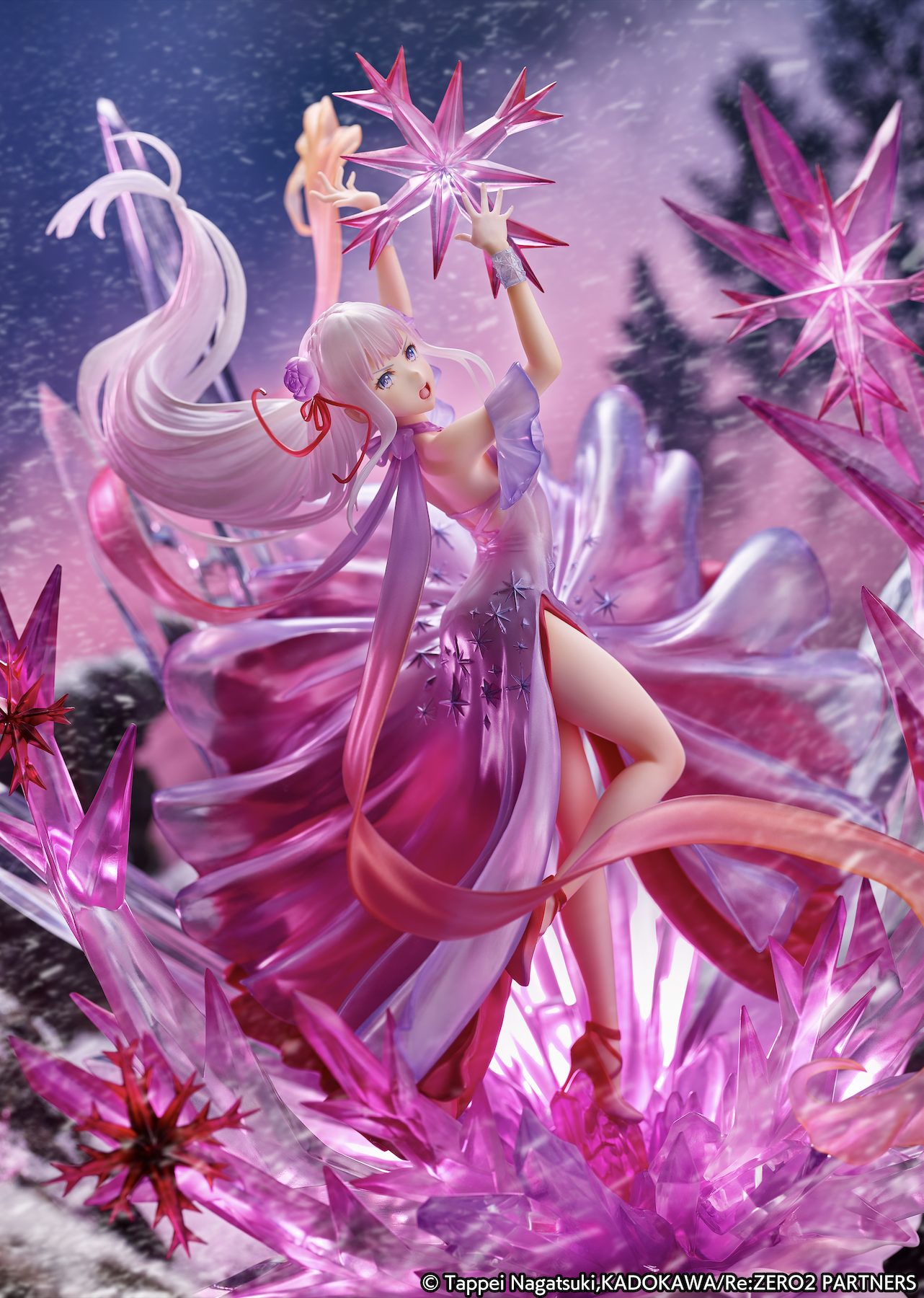 Re:Zero - Frozen Emilia 1/7 Scale Figure (Crystal Dress Ver.) image count 14