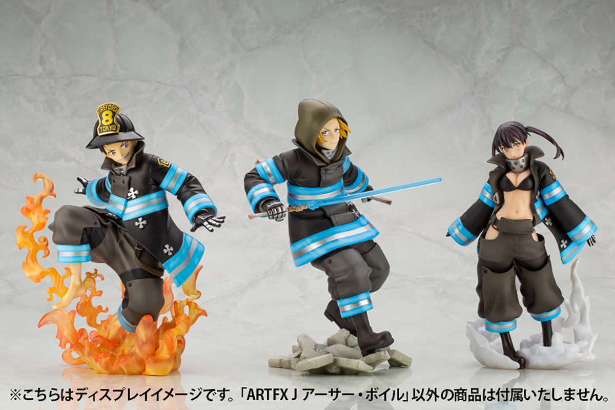 All of Kotobukiya's ARTFX J Fire Force Figures Reviewed - Anime