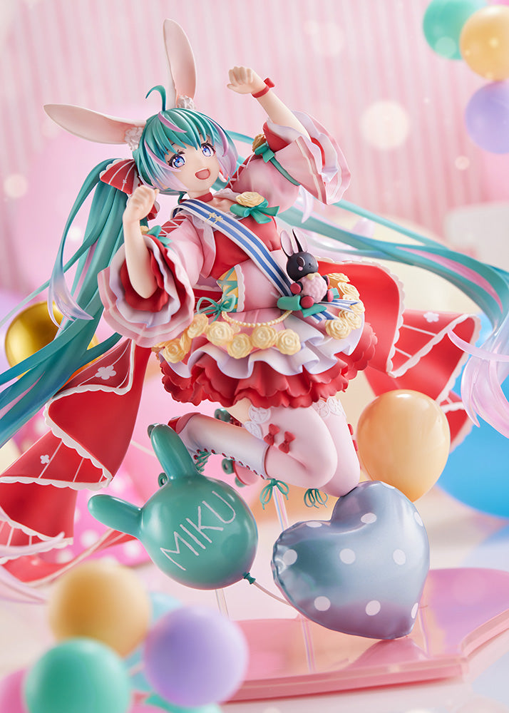 Hatsune Miku - 2021 Birthday 1/7 Scale Spiritale Figure (Pretty Rabbit Ver.) image count 13