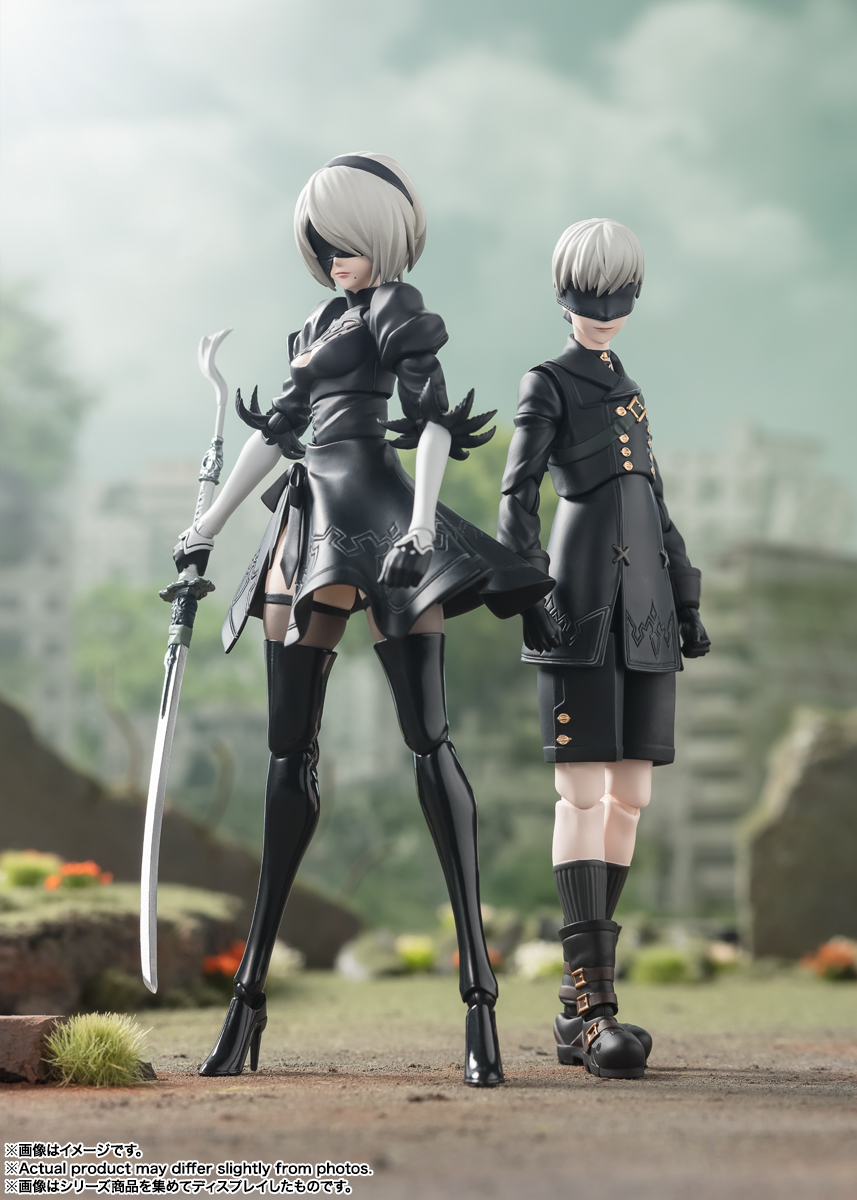 9S NieR Automata Ver 1.1a SH Figuarts Figure