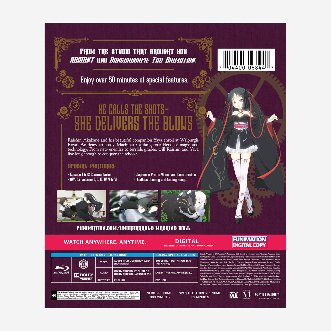Unbreakable Machine-Doll - The Complete Series - Essentials - Blu-ray image count 1