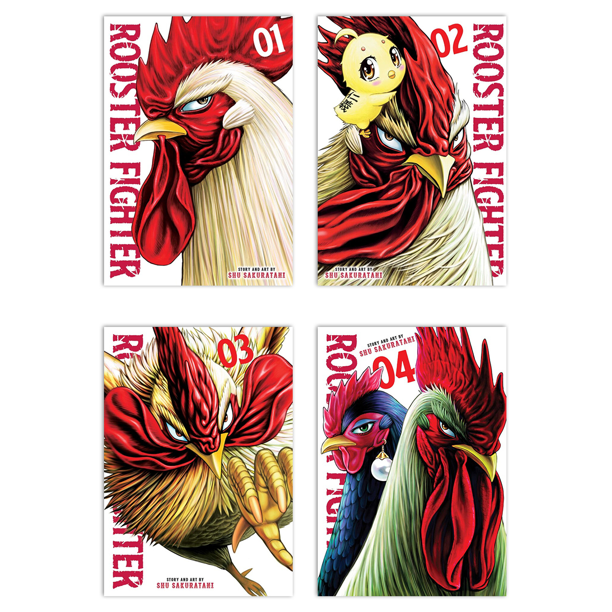 Rooster Fighter Manga Volume 4