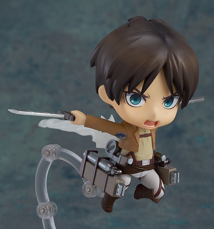 Attack on Titan - Eren Yeager Nendoroid (Survey Corps Ver.) image count 1