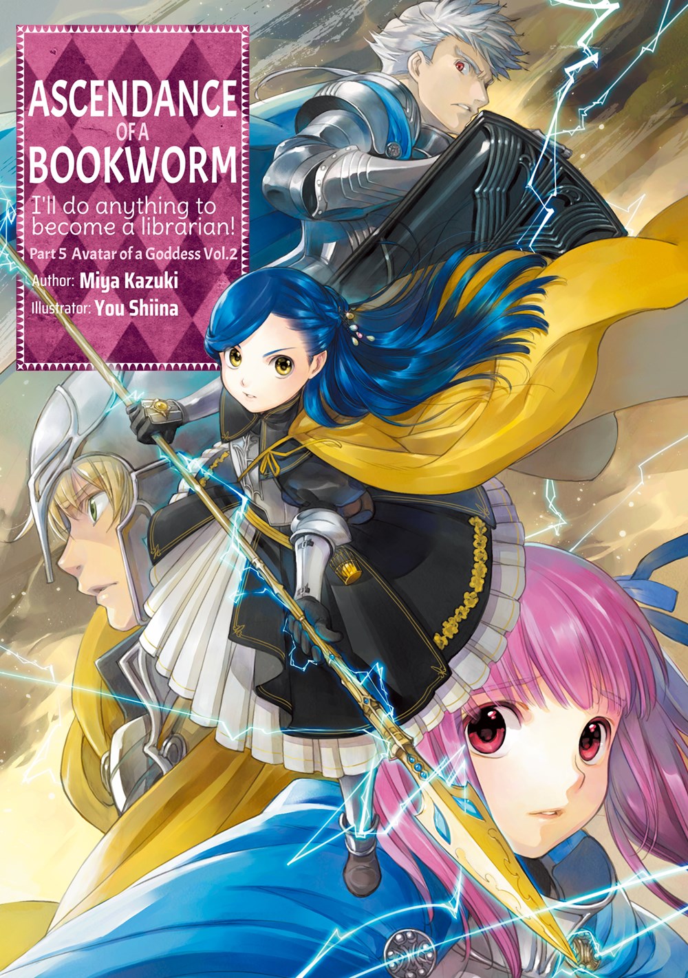 J-Novel Club Schedules 1st 'Ascendance of a Bookworm Part 5' Novel Print  Release From Miya Kazuki & You Shiina