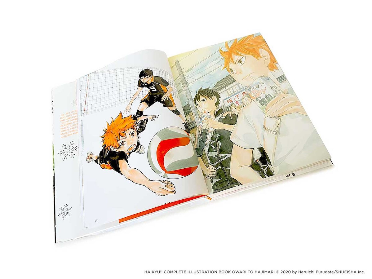 The Art of Haikyu!!: Endings and Beginnings (Hardcover) image count 2