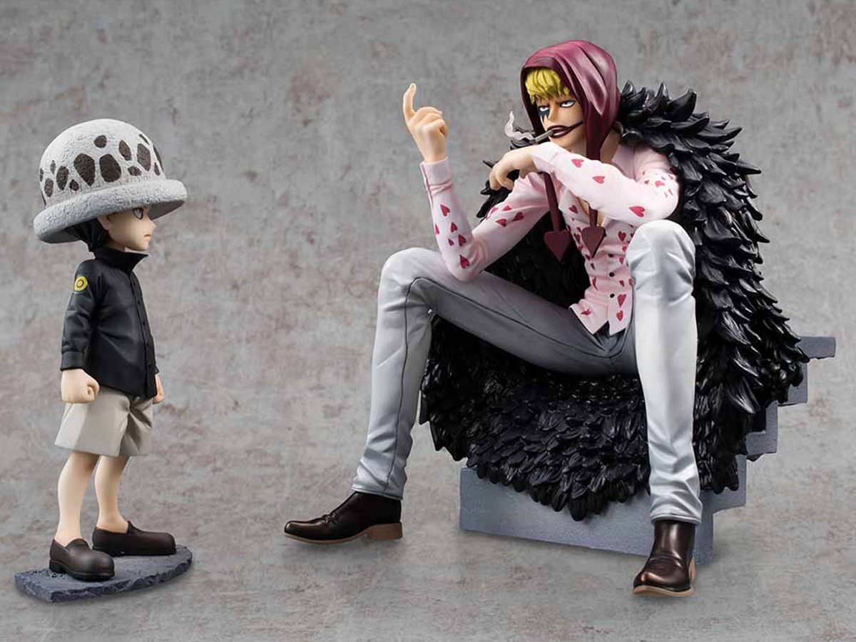 Corazon & Law (Re-Run) One Piece Portrait of Pirates Limited Edition Figure