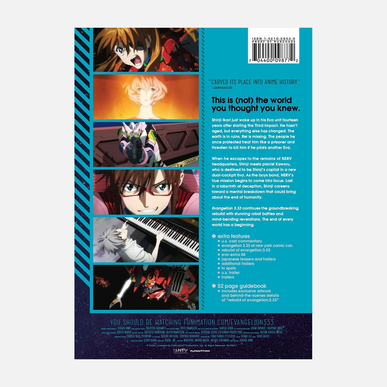 Evangelion 3.33: You Can (Not) Redo - Movie - DVD image count 1