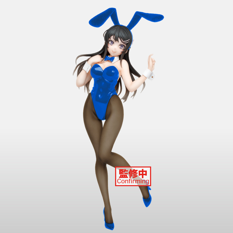 Rascal Does Not Dream of Bunny Girl Senpai - Mai Sakurajima Coreful Figure (Blue Bunny Ver.) image count 0