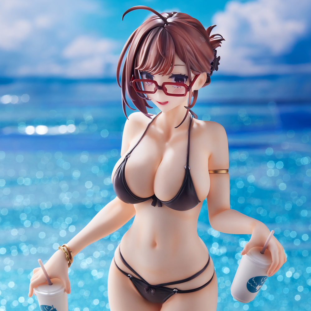 bikini, black bikini, anime girls, anime, Mysterious Girlfriend X