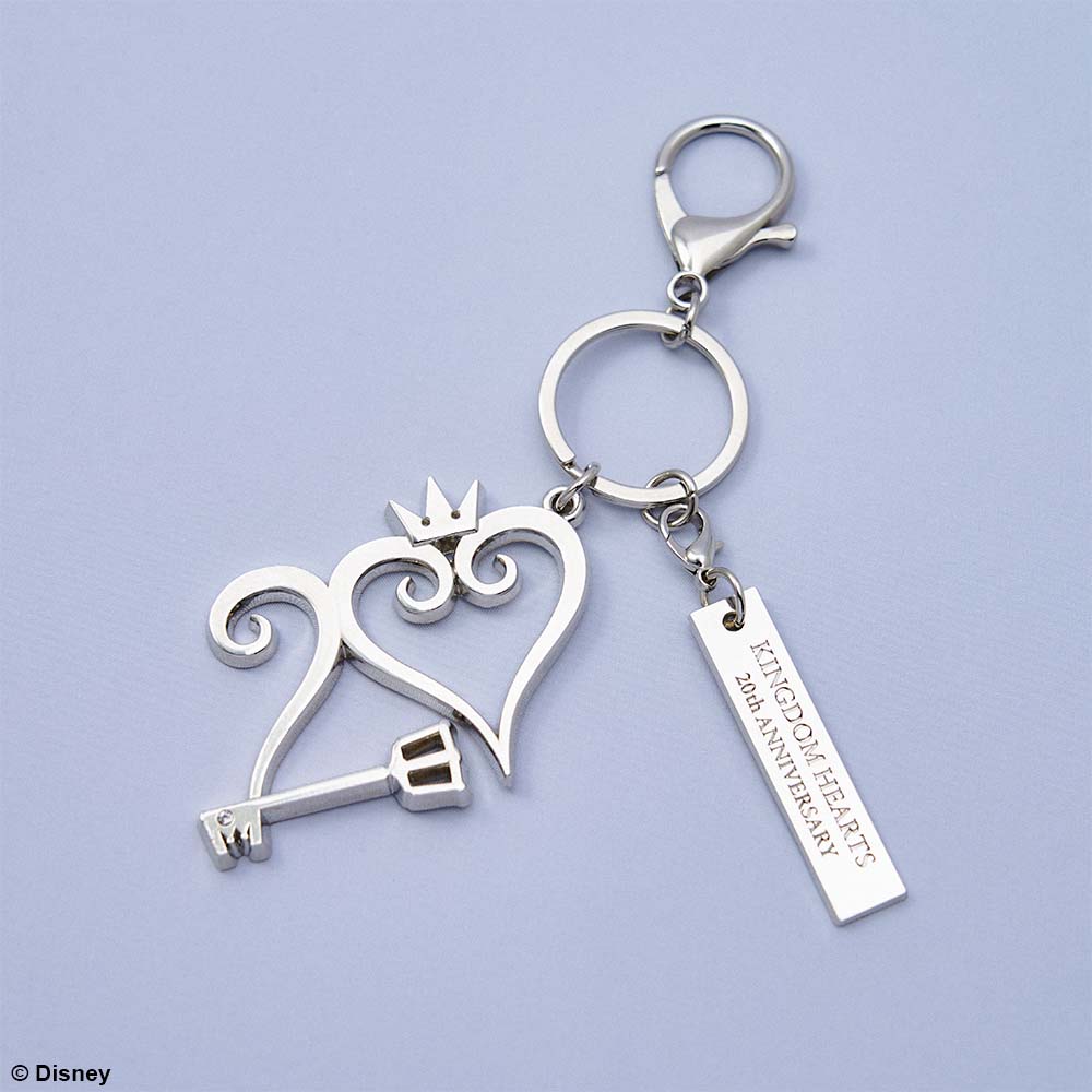 Kingdom Hearts 20th Anniversary Metal Keychain image count 0
