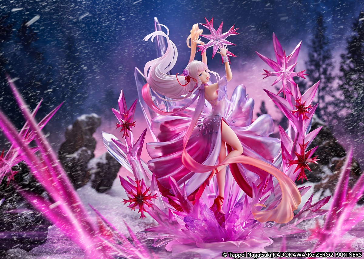 Emilia Frozen Crystal Dress Ver Re:ZERO Figure image count 6