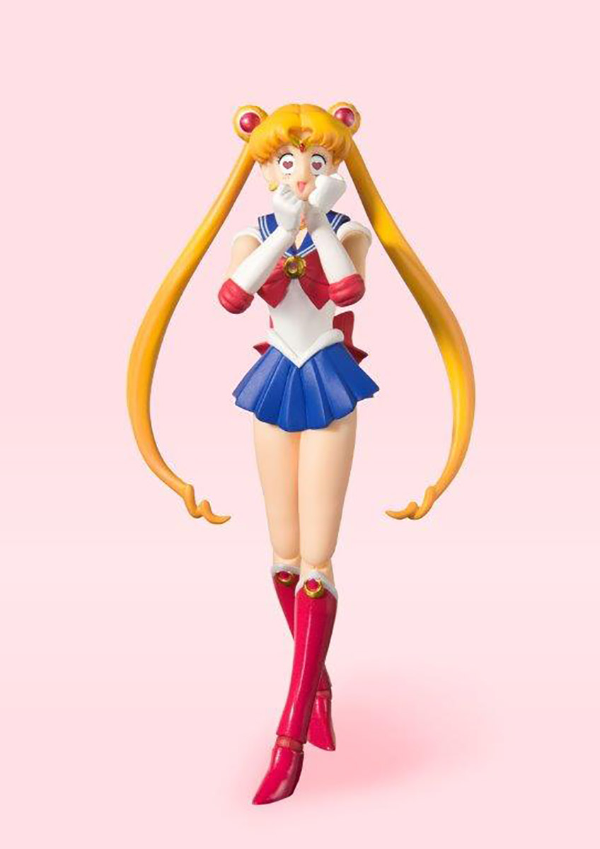 Sailor Moon Pretty Guardian 6 Inch Action Figure S.H. Figuarts - Sailor  Venus Animation Color Edition