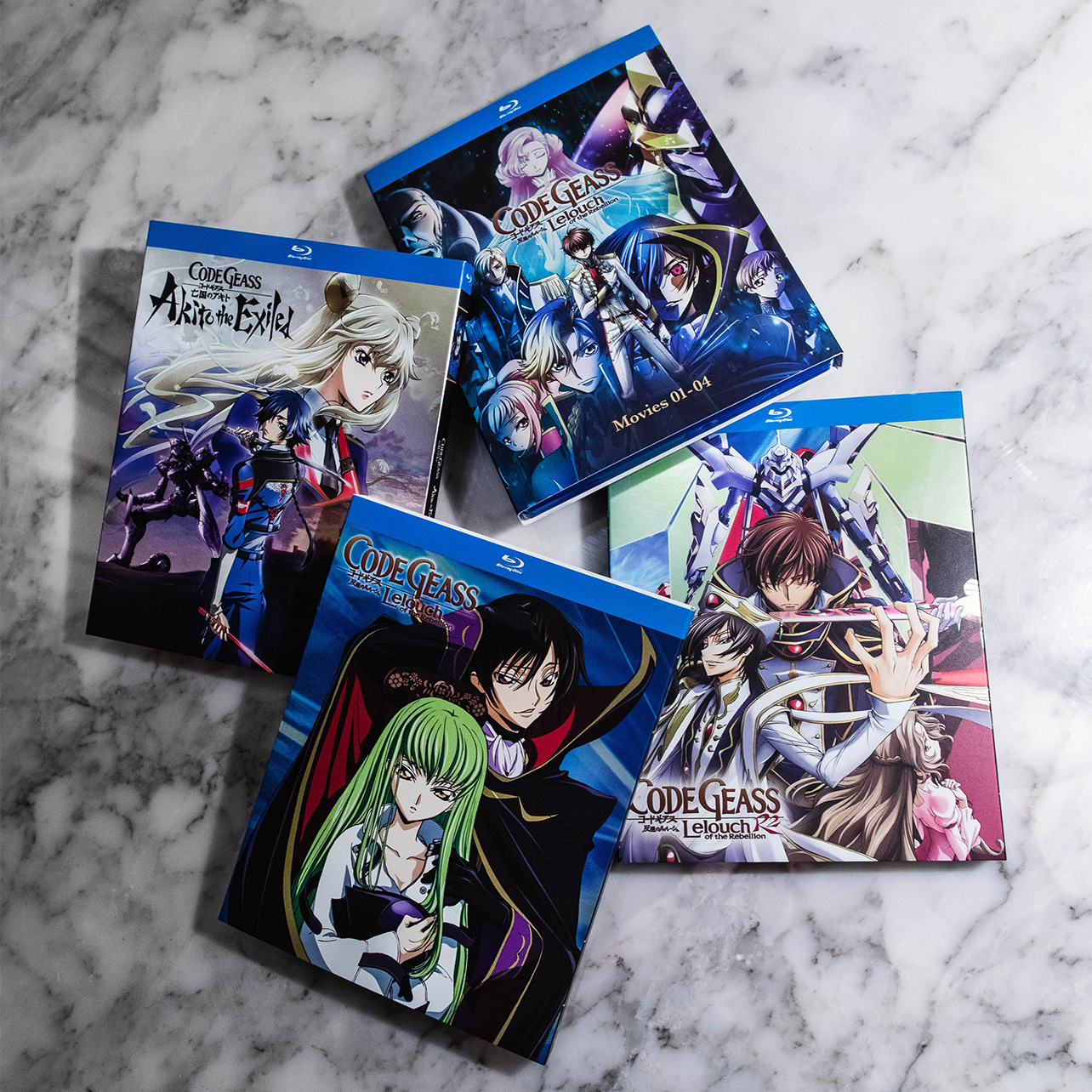 Code Geass: Lelouch of the Rebellion: Complete Series  Collection (Episodes 1-50) - Blu-ray : Movies & TV