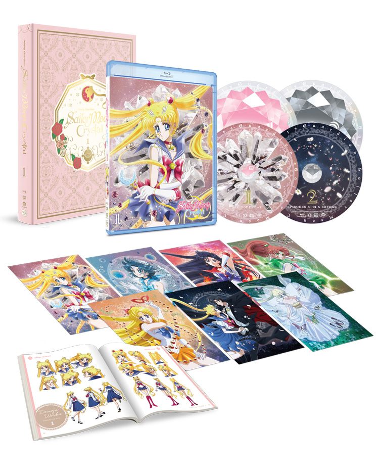 Sailor Moon Crystal Set 1 Limited Edition Blu-ray/DVD image count 0