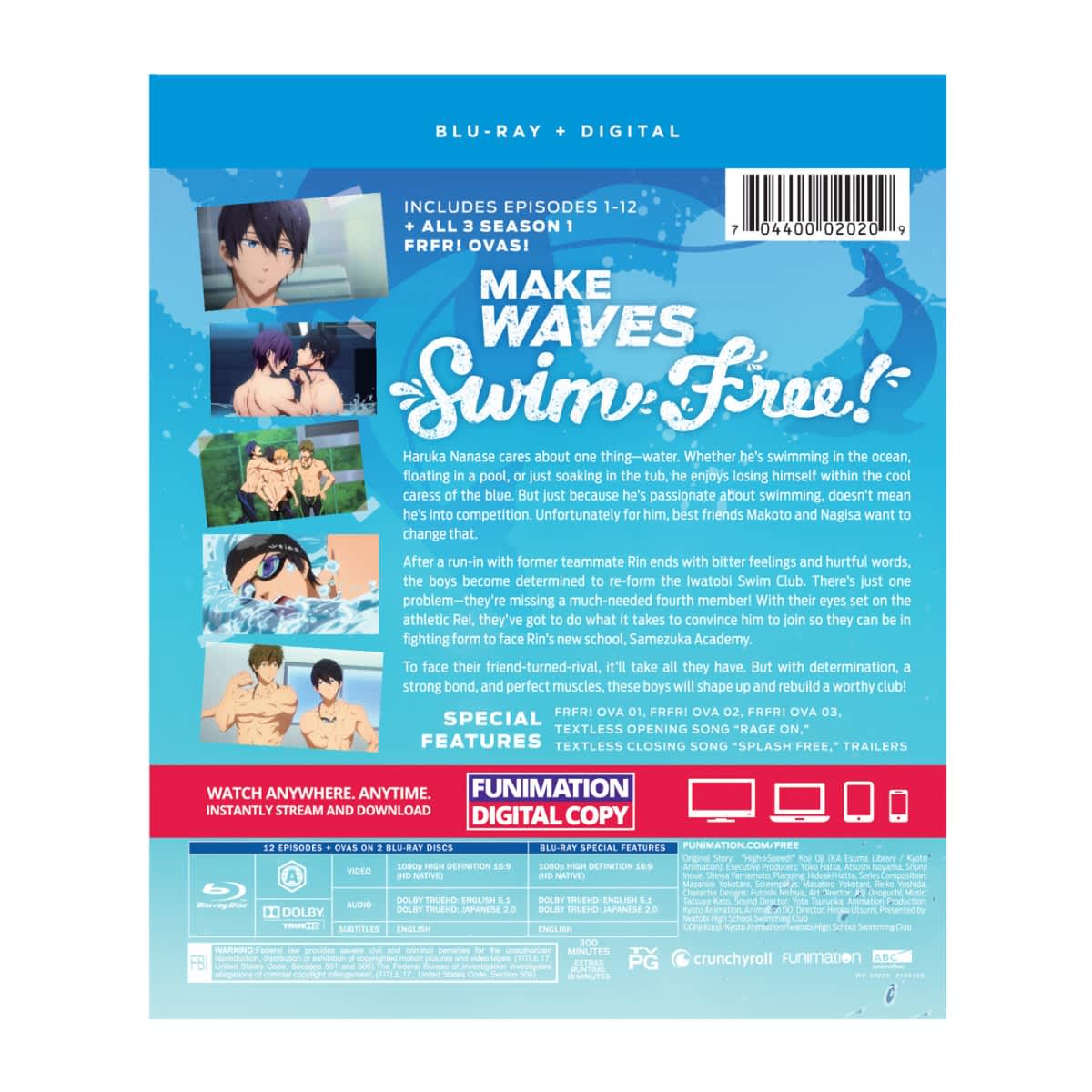Free! - Iwatobi Swim Club em português brasileiro - Crunchyroll