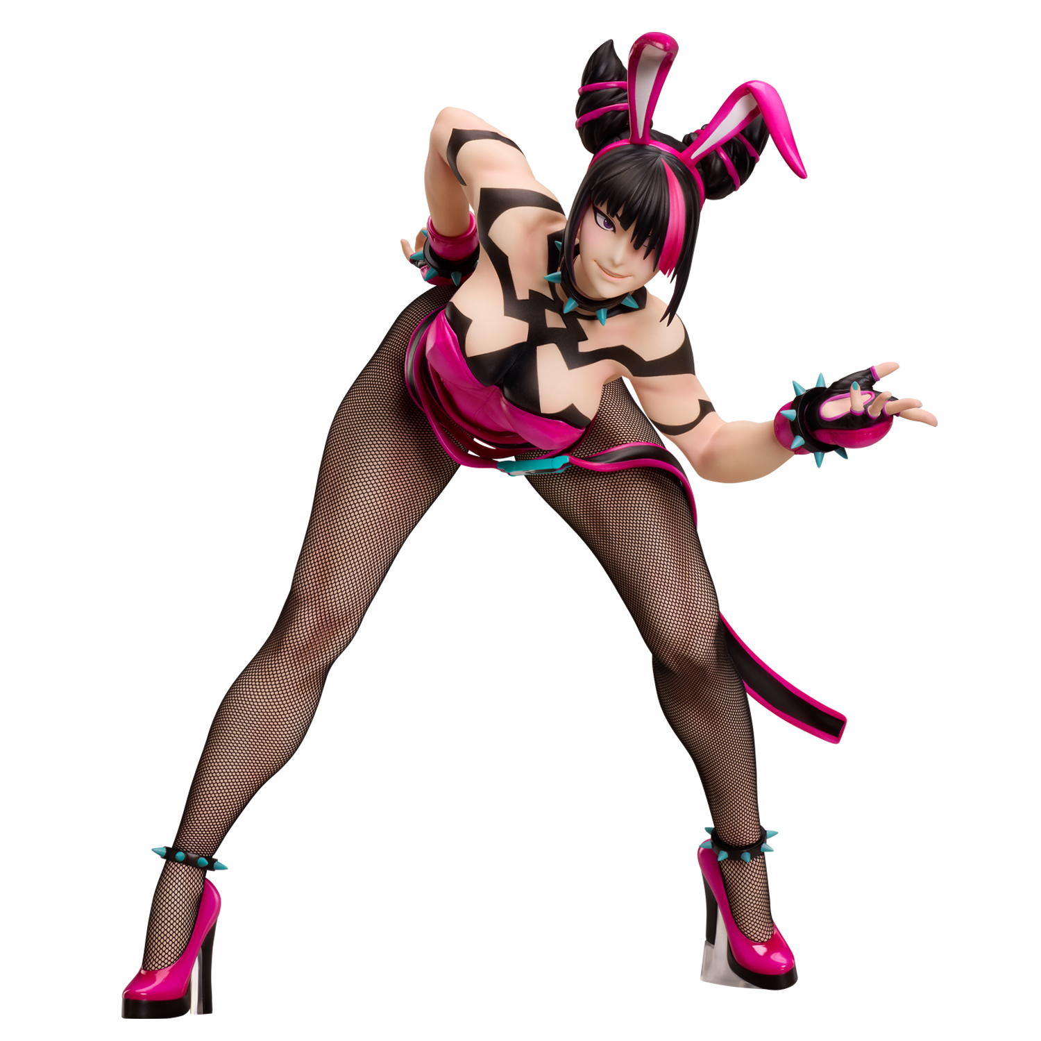 Street Fighter - Juri Han 14 Scale Figure B-style Bunny Ver.- Free U.s. Shipping 15 Day