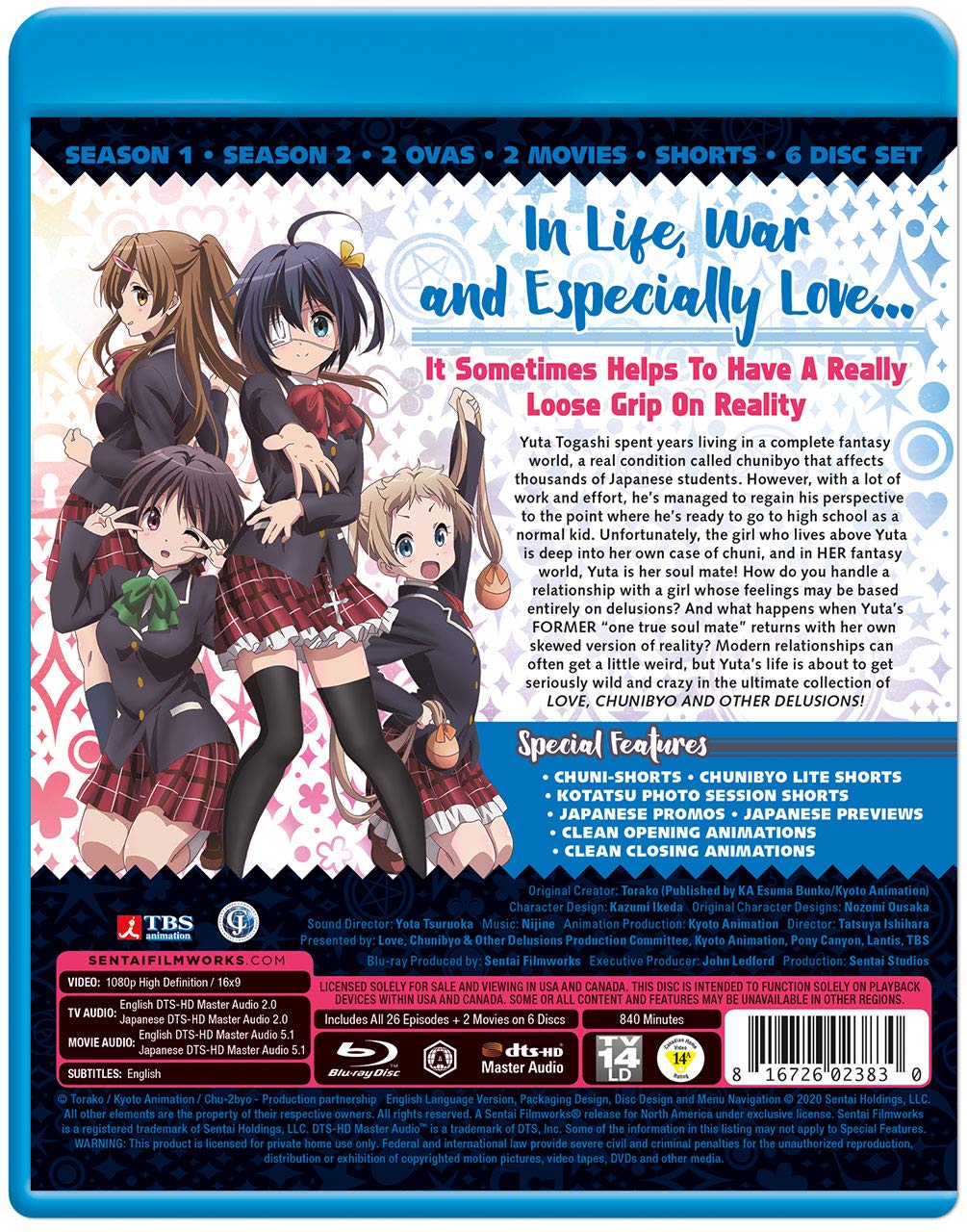 Best Buy: Love, Chunibyo & Other Delusions!: Take On Me [Blu-ray]