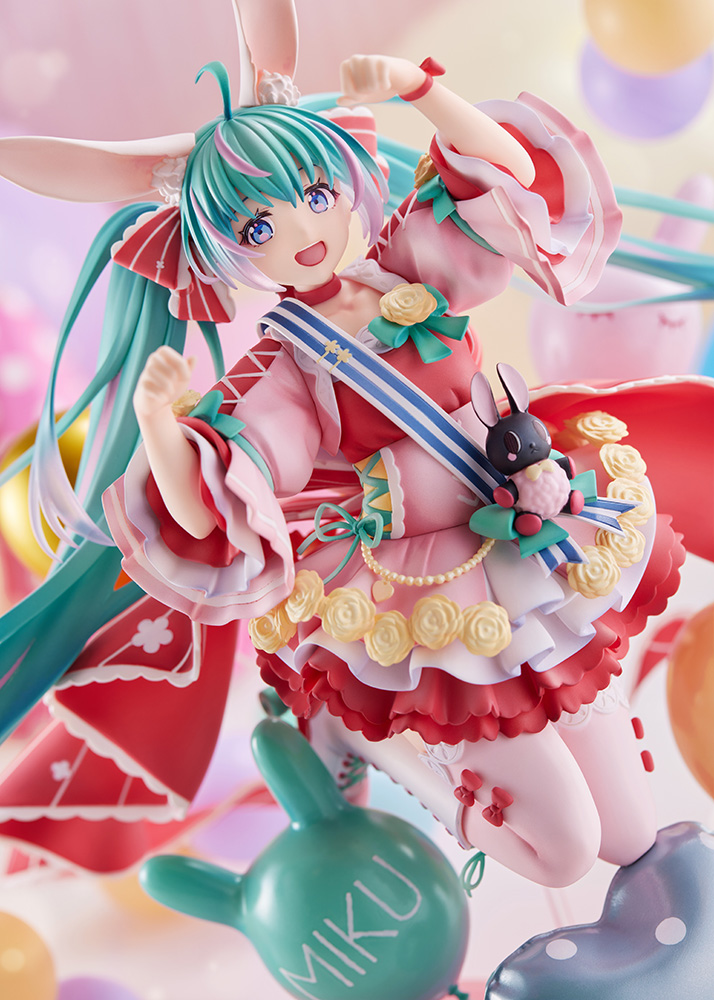 Hatsune Miku Birthday 2021 Pretty Rabbit Ver Vocaloid Spiritale Figure