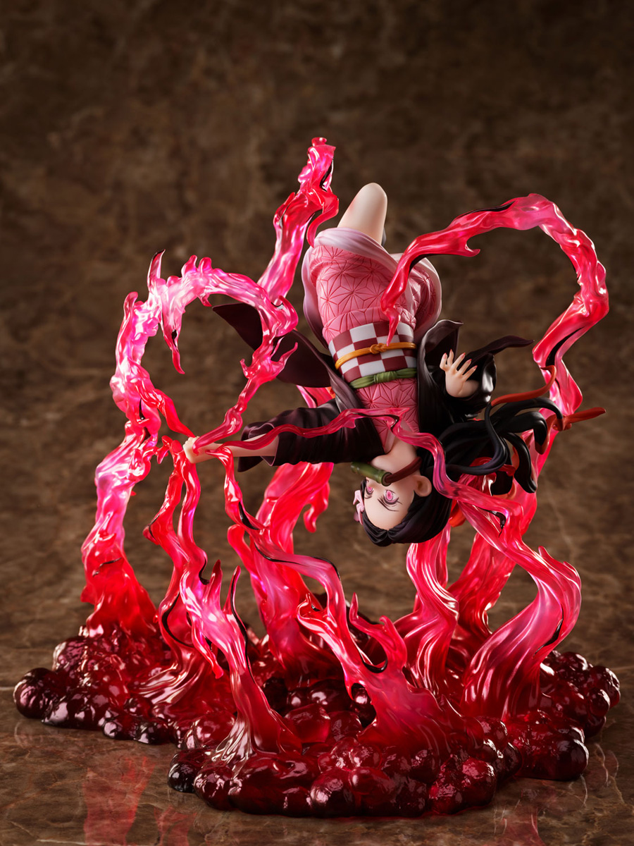 Nezuko Kamado Exploding Blood Ver Demon Slayer Figure image count 5