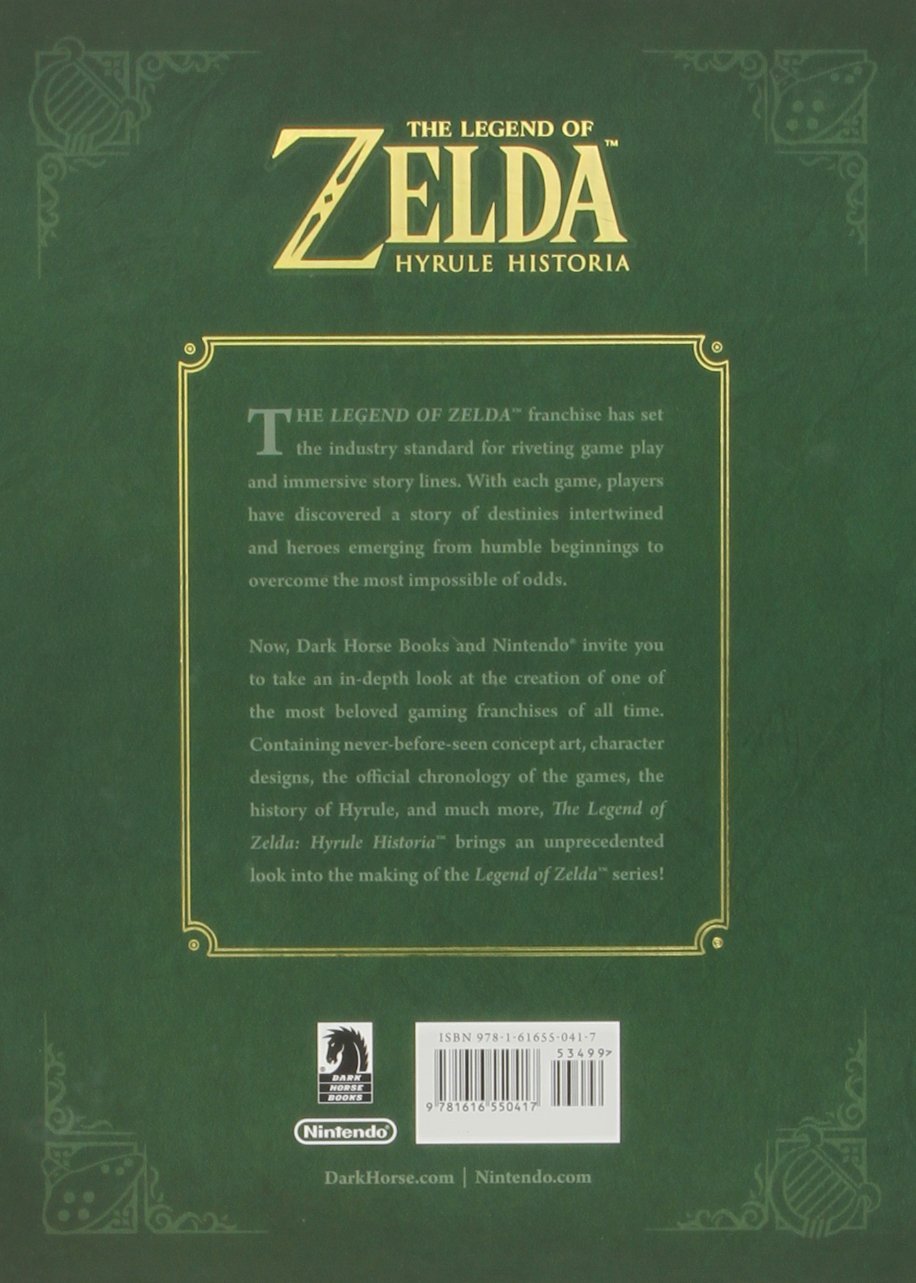 The Legend of Zelda Hyrule Historia (Hardcover) image count 1