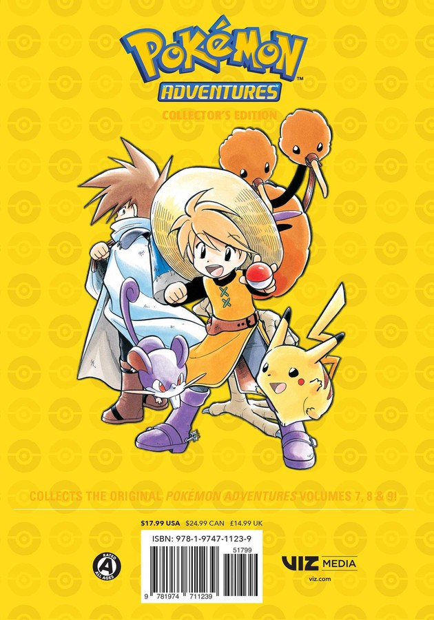 pokemon adventures yellow character