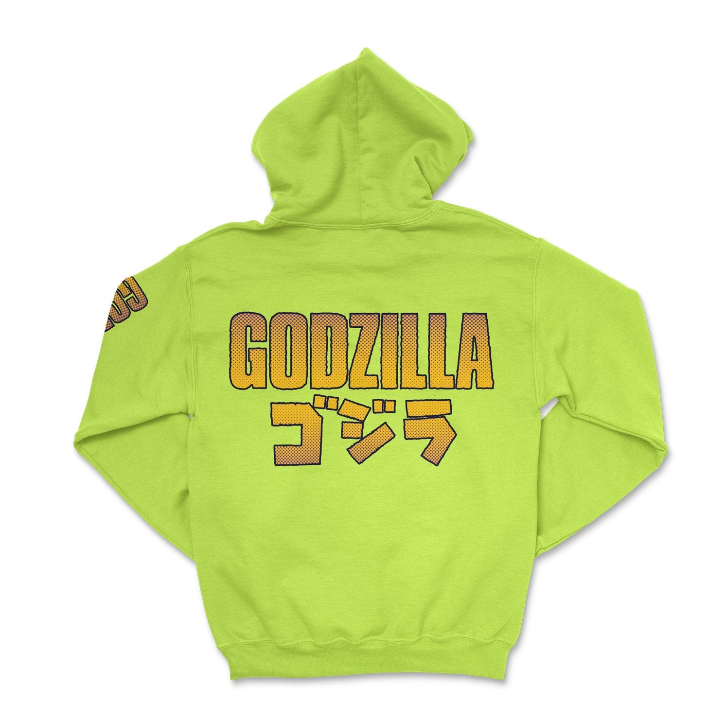 CR Loves GODZILLA Scratch Overlay Hoodie image count 1