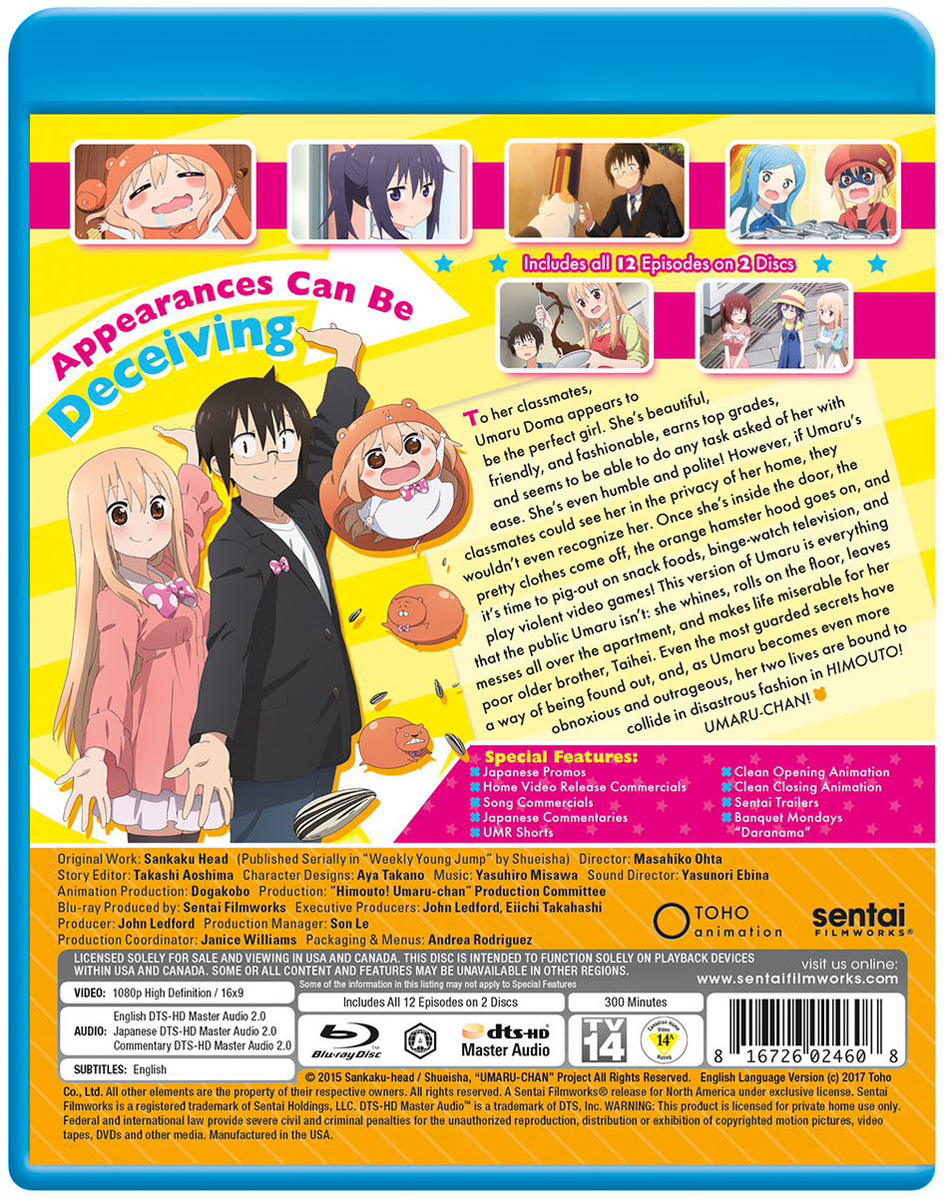 Himouto! Umaru-chan Blu-ray | Crunchyroll Store