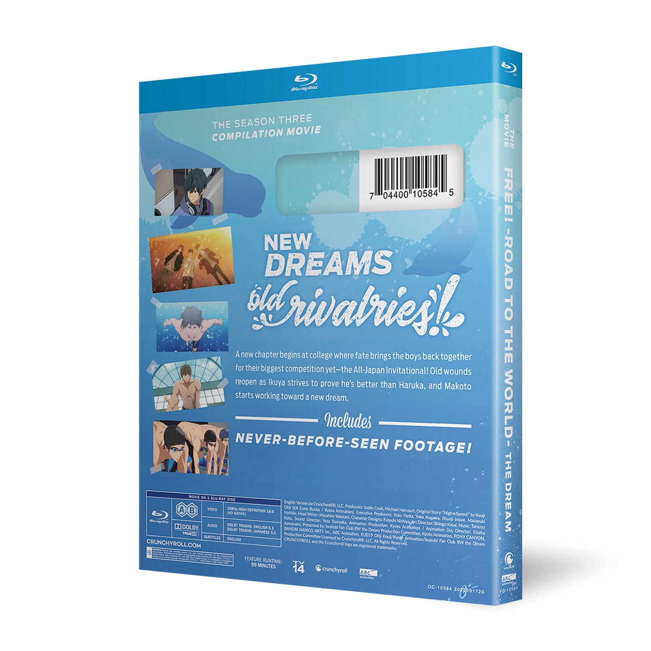Free! -Road to the World- the Dream - Movie - Blu-ray image count 3