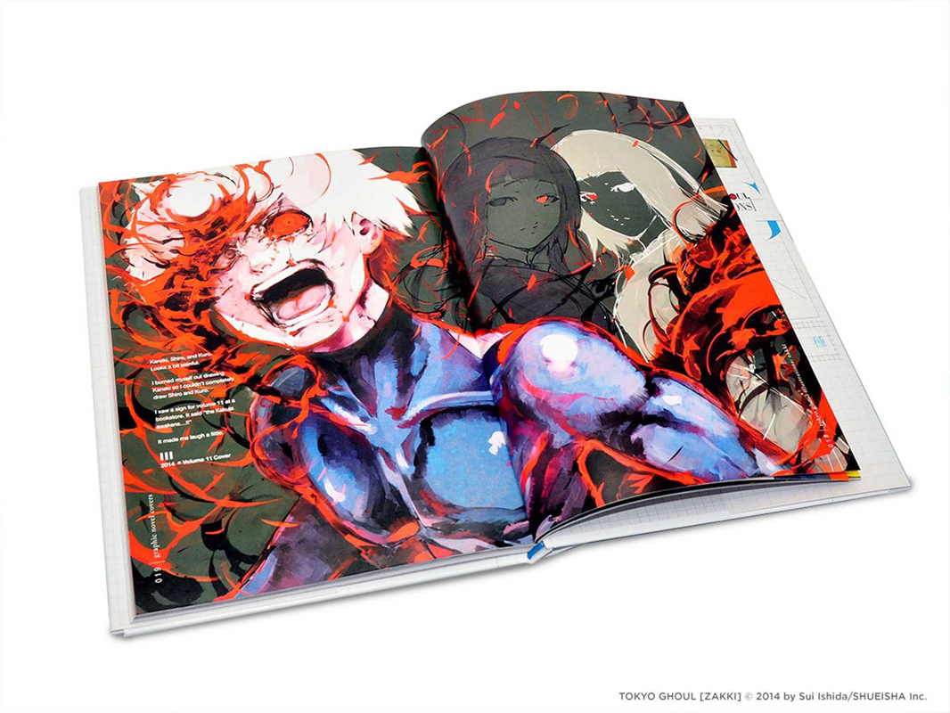Tokyo Ghoul Illustrations Zakki (Hardcover) image count 1