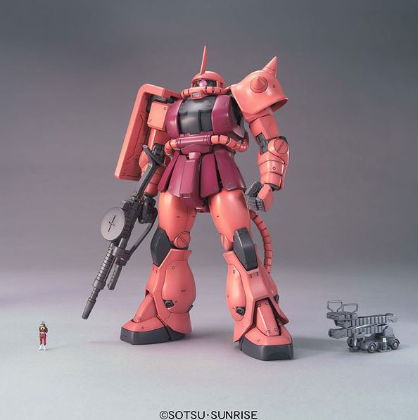 MS-06S Chars Zaku Ver 2.0 Mobile Suit Gundam MG 1/100 Model Kit