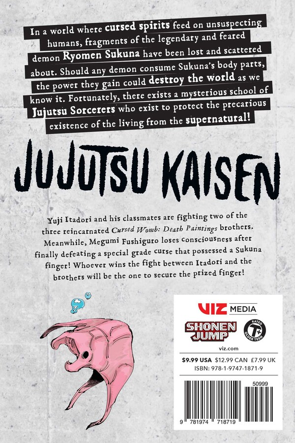 Jujutsu Kaisen Manga Volume 8 image count 1