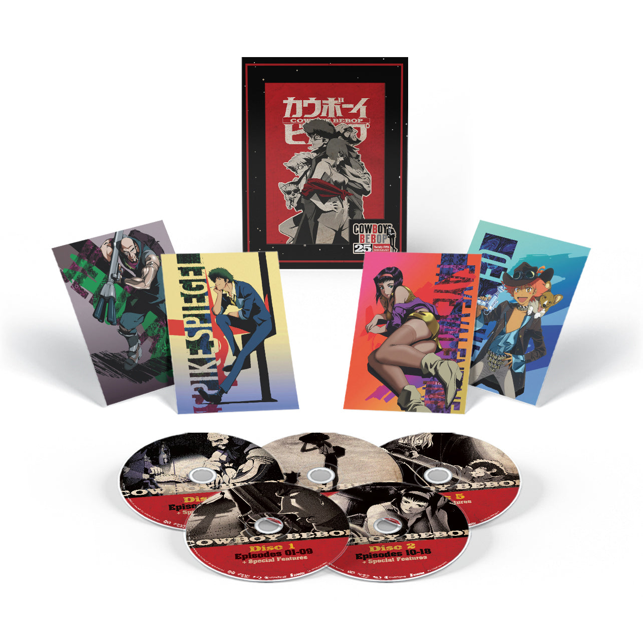 Cowboy Bebop - The Complete Series - 25th Anniversary - Limited Edition - Blu-Ray image count 0