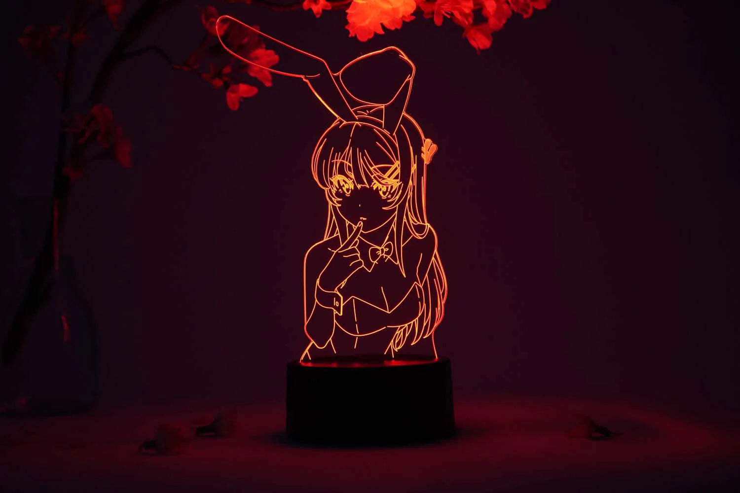 Rascal Does Not Dream of Bunny Girl Senpai - Bunny Girl Bust Otaku Lamp image count 1