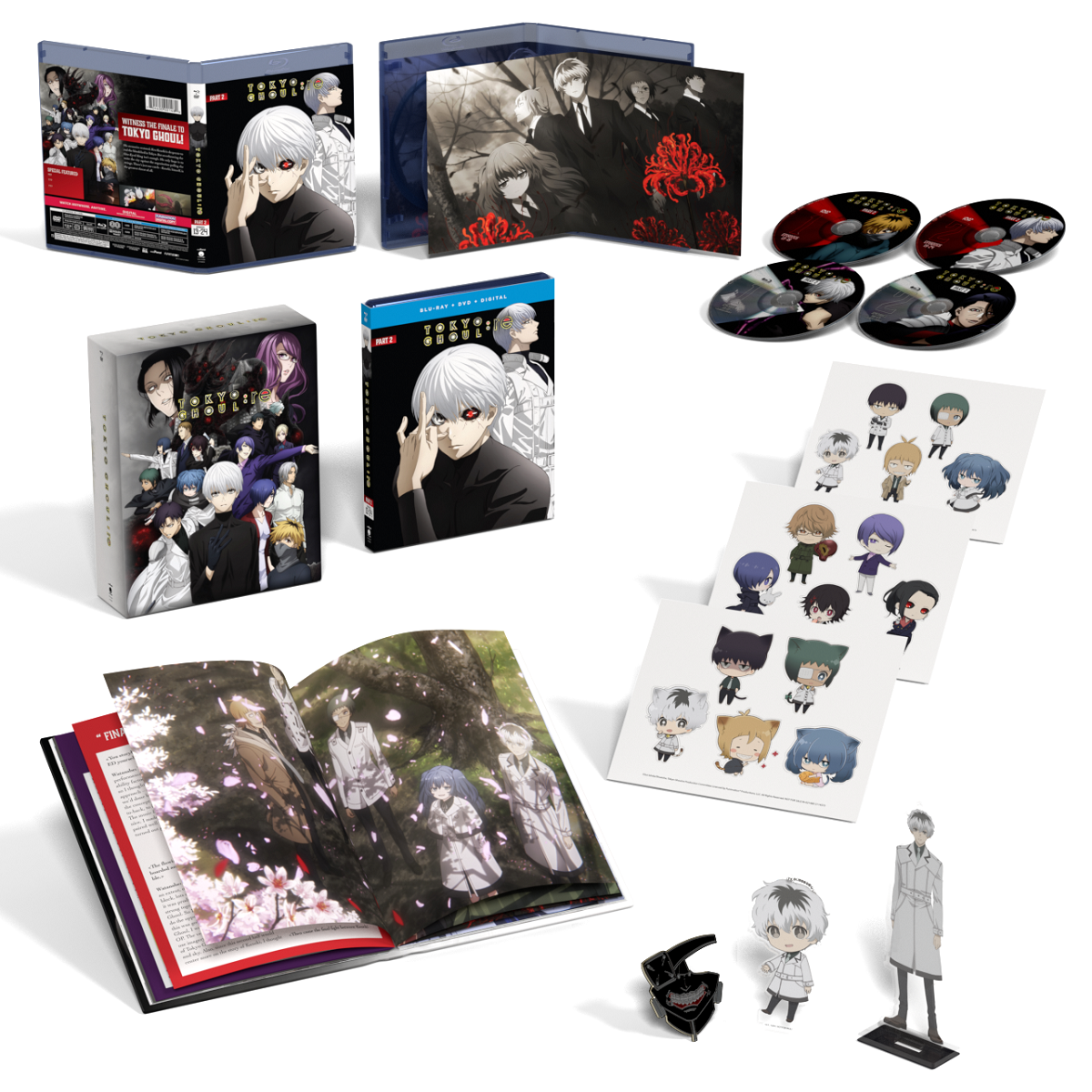 Tokyo Ghoul Temporada 2 Blu-Ray Ed. Coleccionista de segunda mano