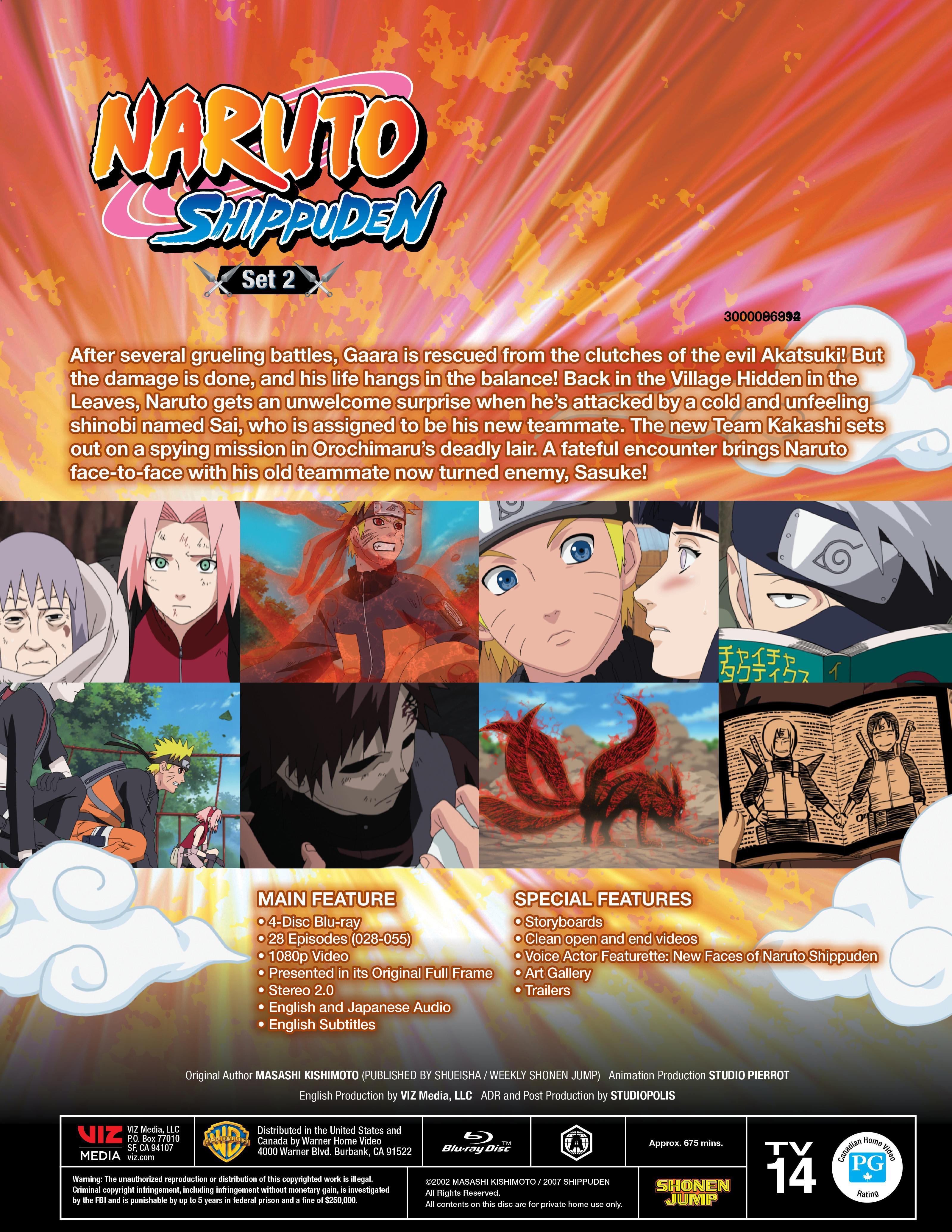 Dvd Naruto Shippuden 2° Temporada