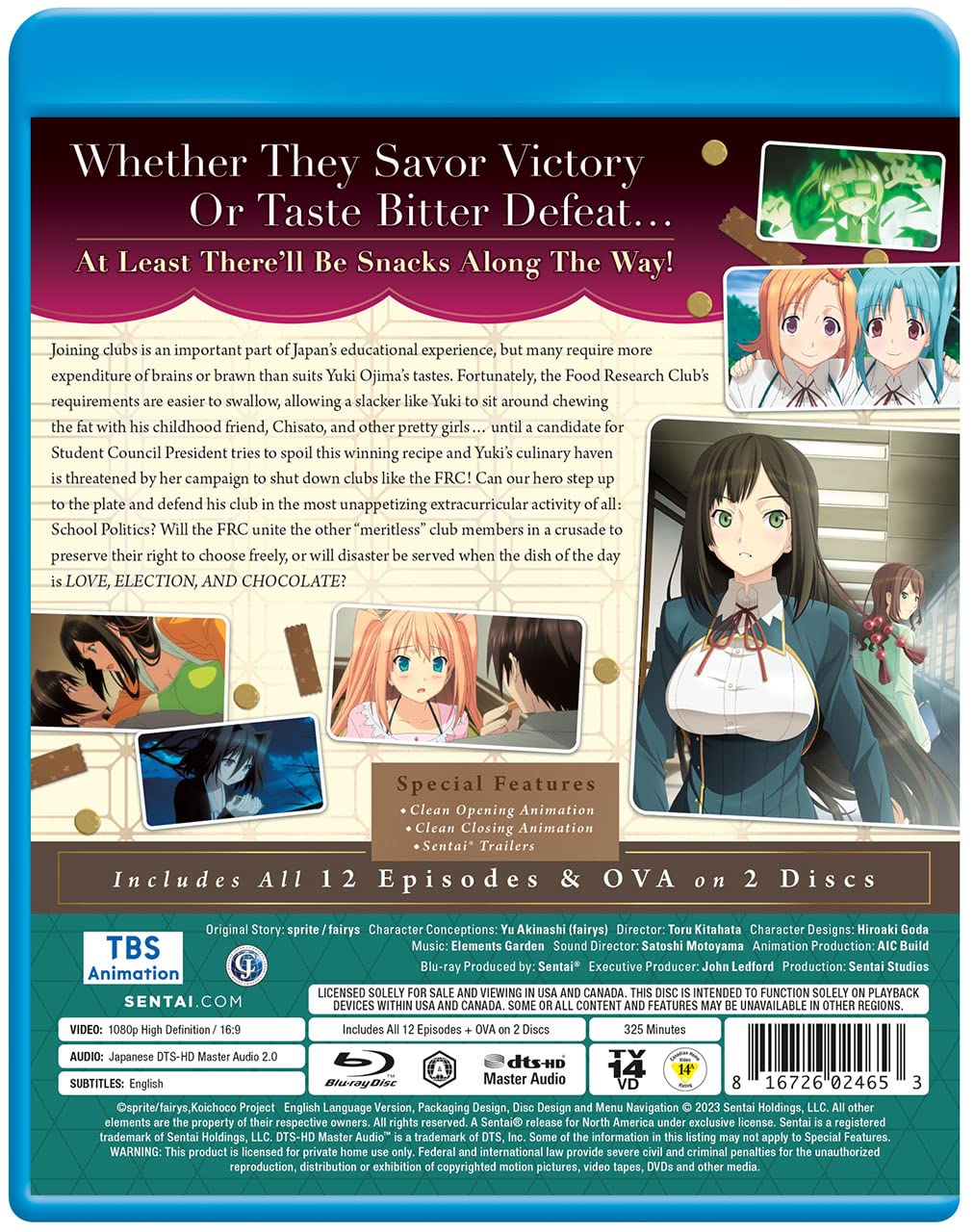 Love Election and Chocolate Blu-ray | Crunchyroll Store