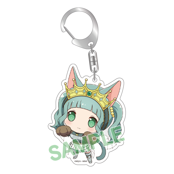 Sana Futaba Kitty Magia Record Keychain | Crunchyroll Store