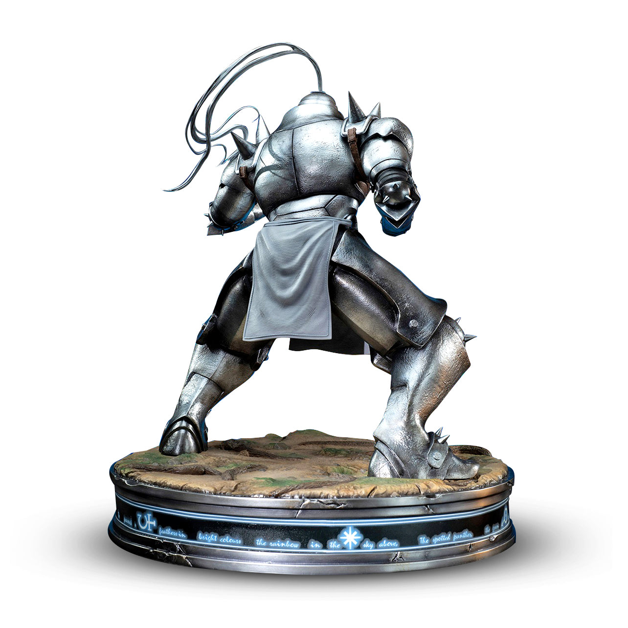 Fullmetal Alchemist: Brotherhood - Alphonse Elric Statue (Silver Variant) image count 1