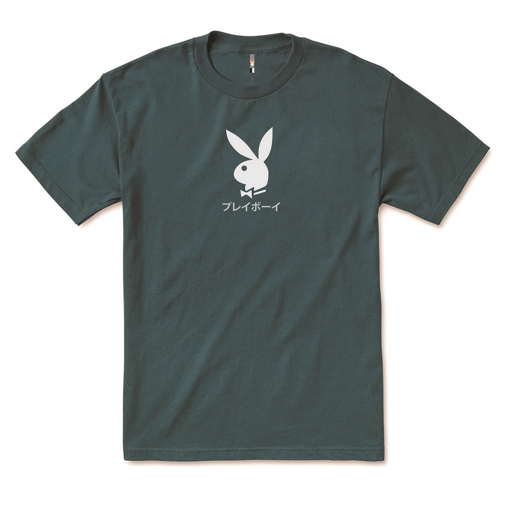 Playboy x Color Bars - Monochrome Bunny Ace of Spades SS T-Shirt image count 0