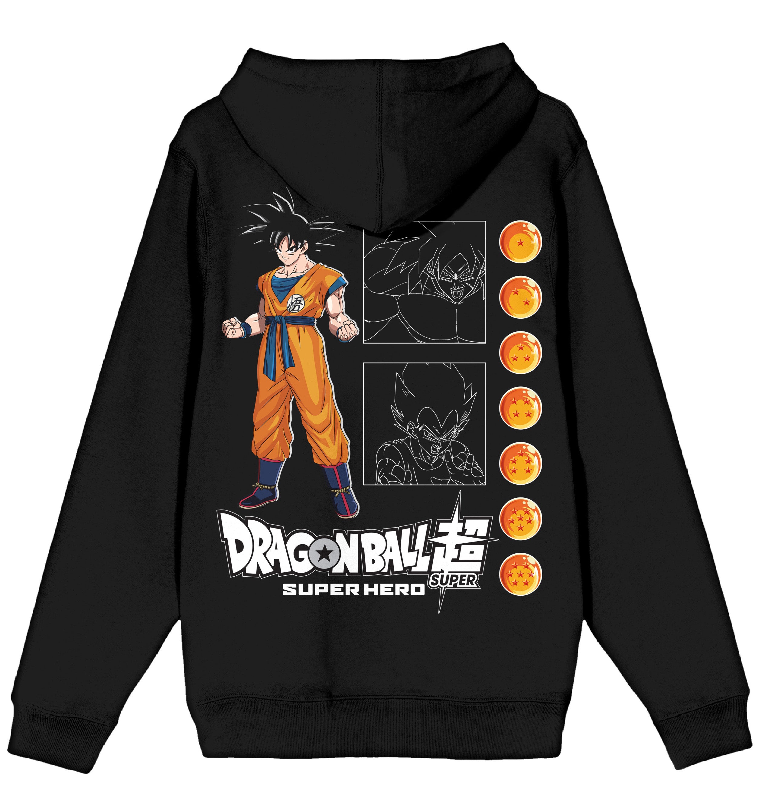 Dragon Ball Super: Super Hero - Goku Line Art Hoodie - Crunchyroll Exclusive! image count 0