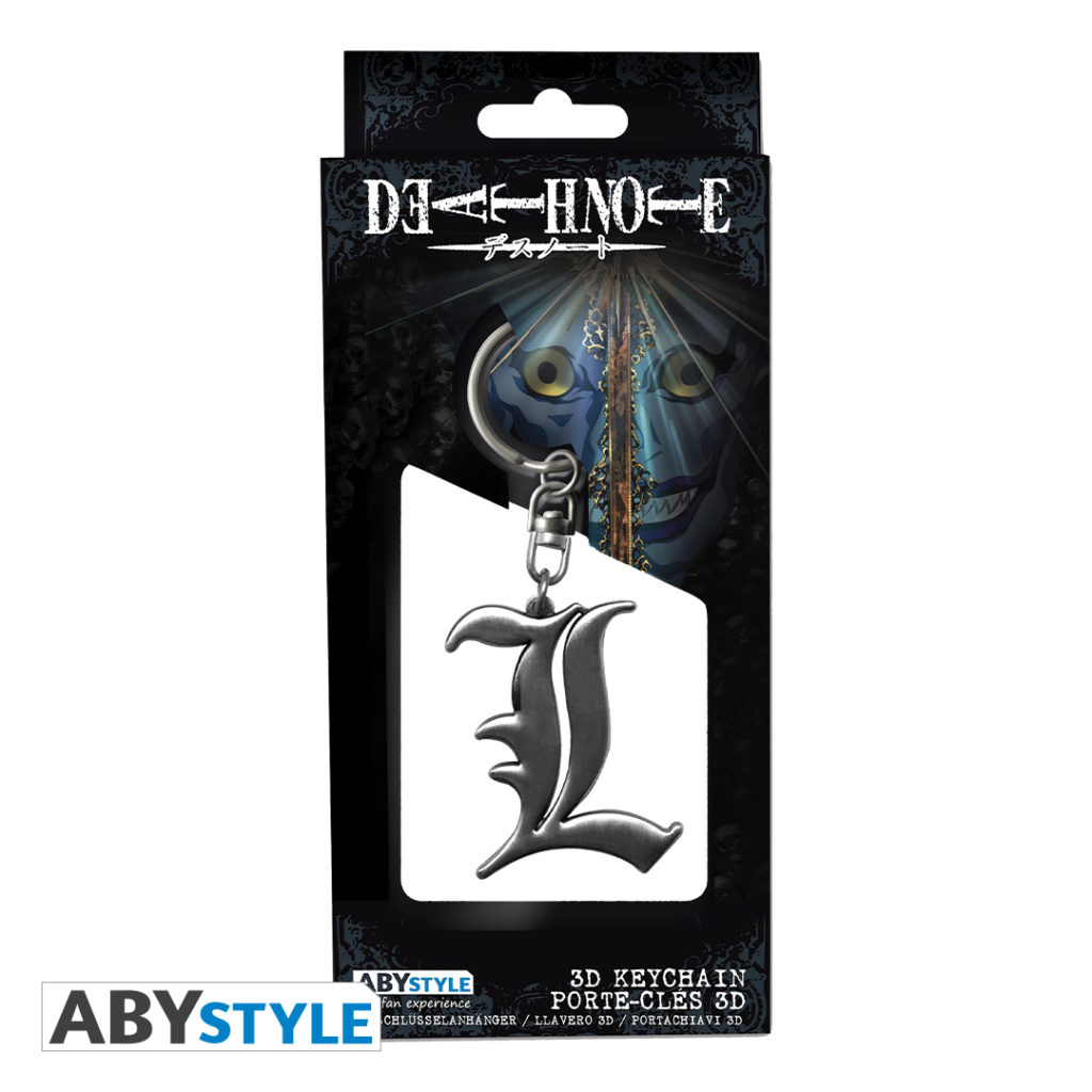 L Death Note 3D Keychain image count 1