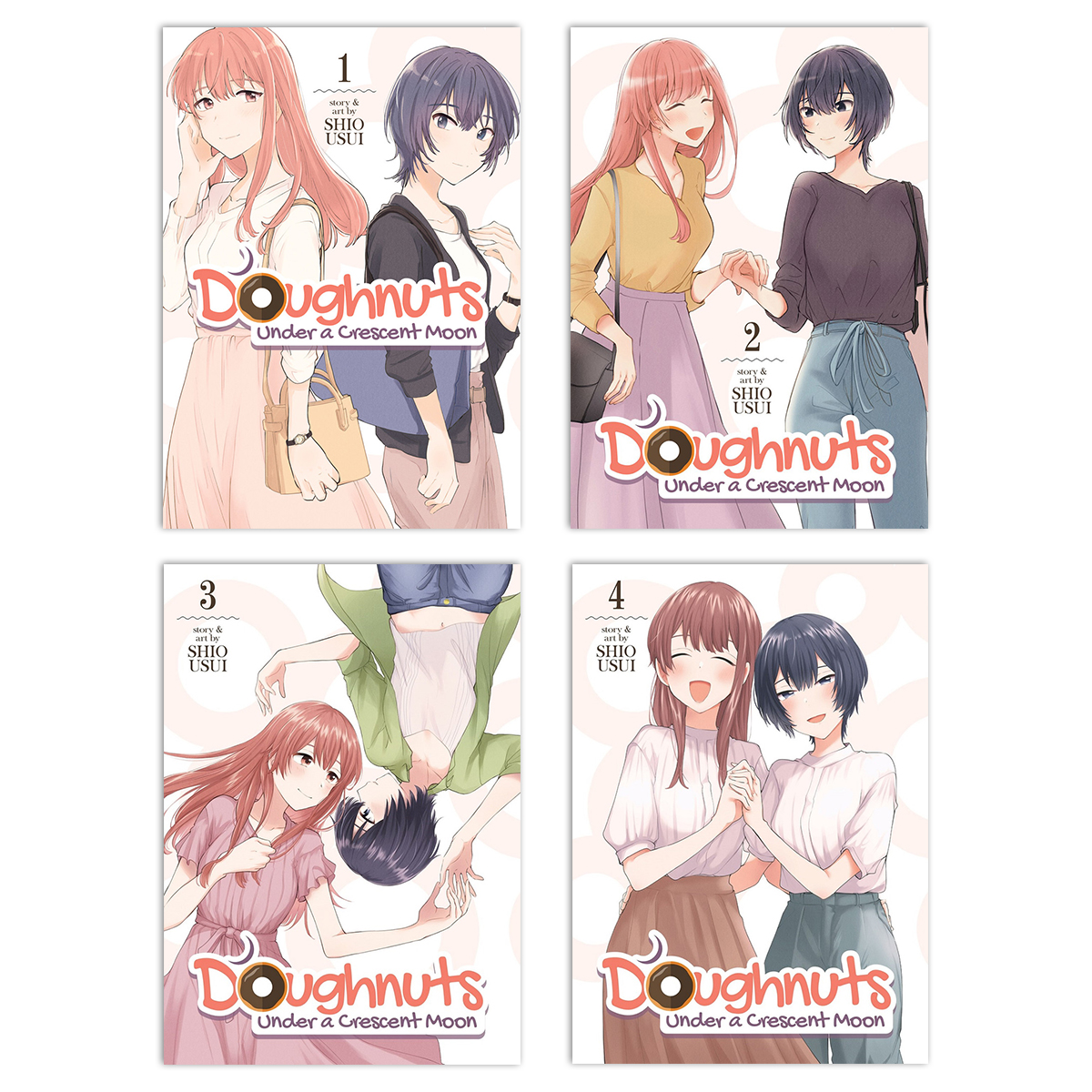 Doughnuts Under a Crescent Moon Manga (1-4) Bundle | Crunchyroll Store